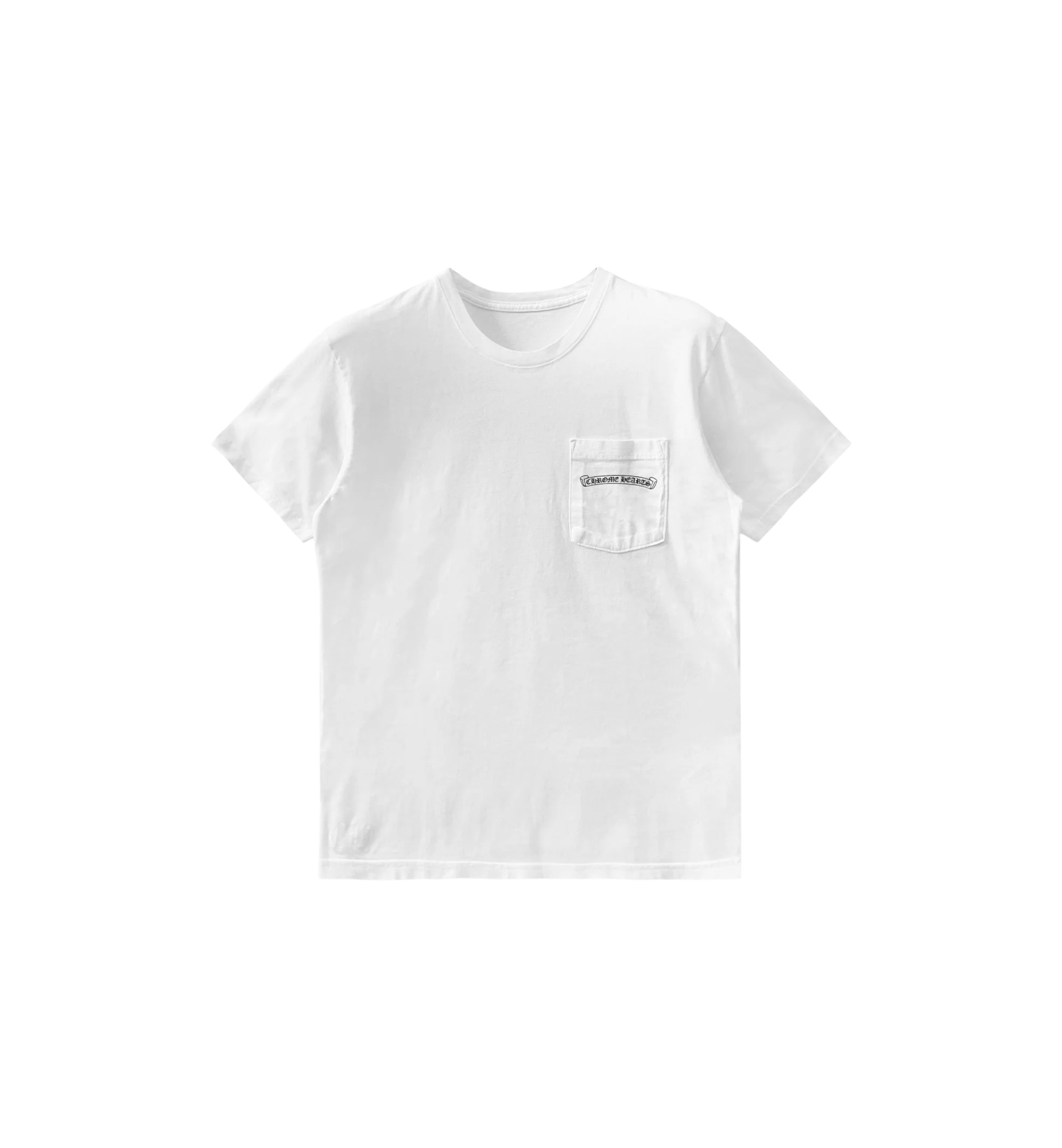 Chrome Hearts USA Script Tee White front view at Stashed UAE