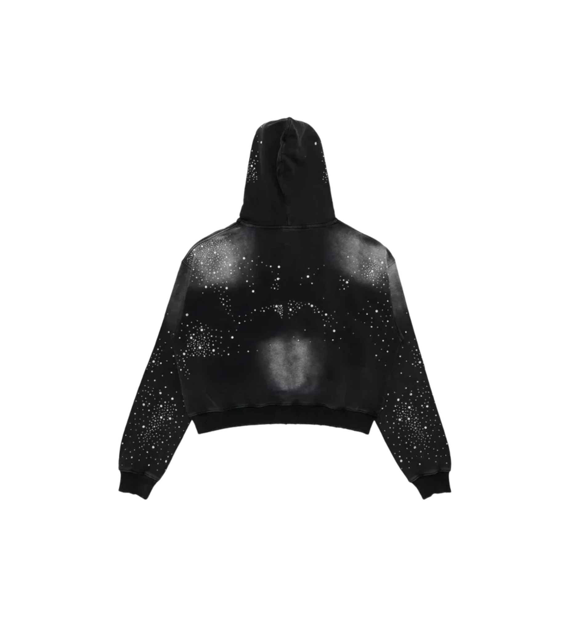 Vale Forever Classico Zip Up Hoodie Black back view at Stashed UAE