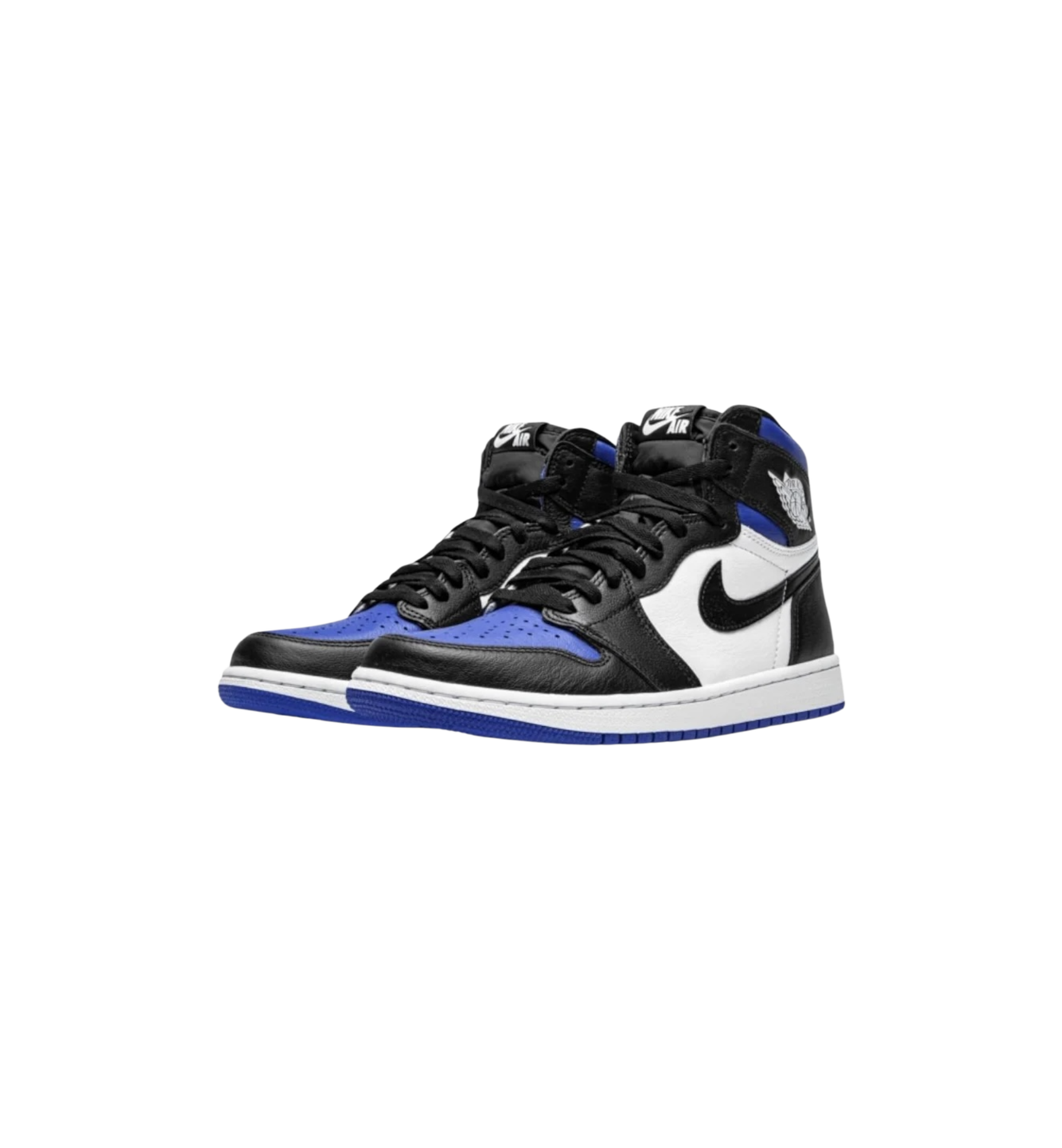 Air Jordan 1 Retro High Royal Toe pair at Stashed UAE