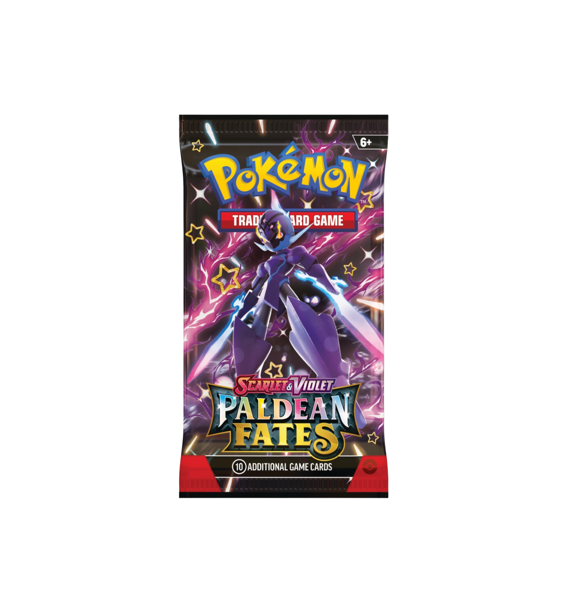 Pokémon Scarlet & Violet Paldean Fates Booster Pack artwork 2 at Stashed UAE