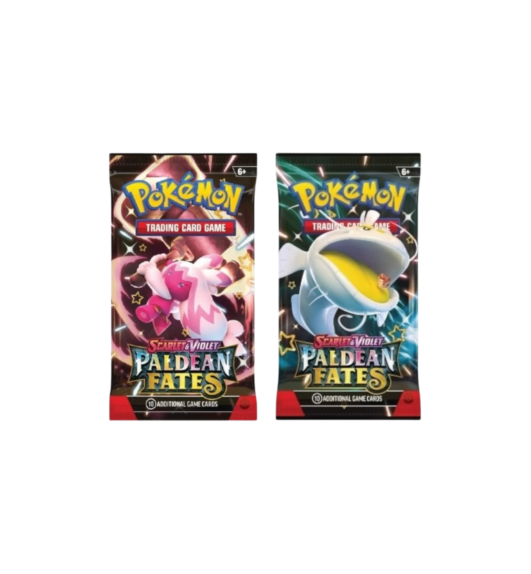 Pokémon Scarlet & Violet Paldean Fates Booster Pack 2 Packs artwork 2 at Stashed UAE