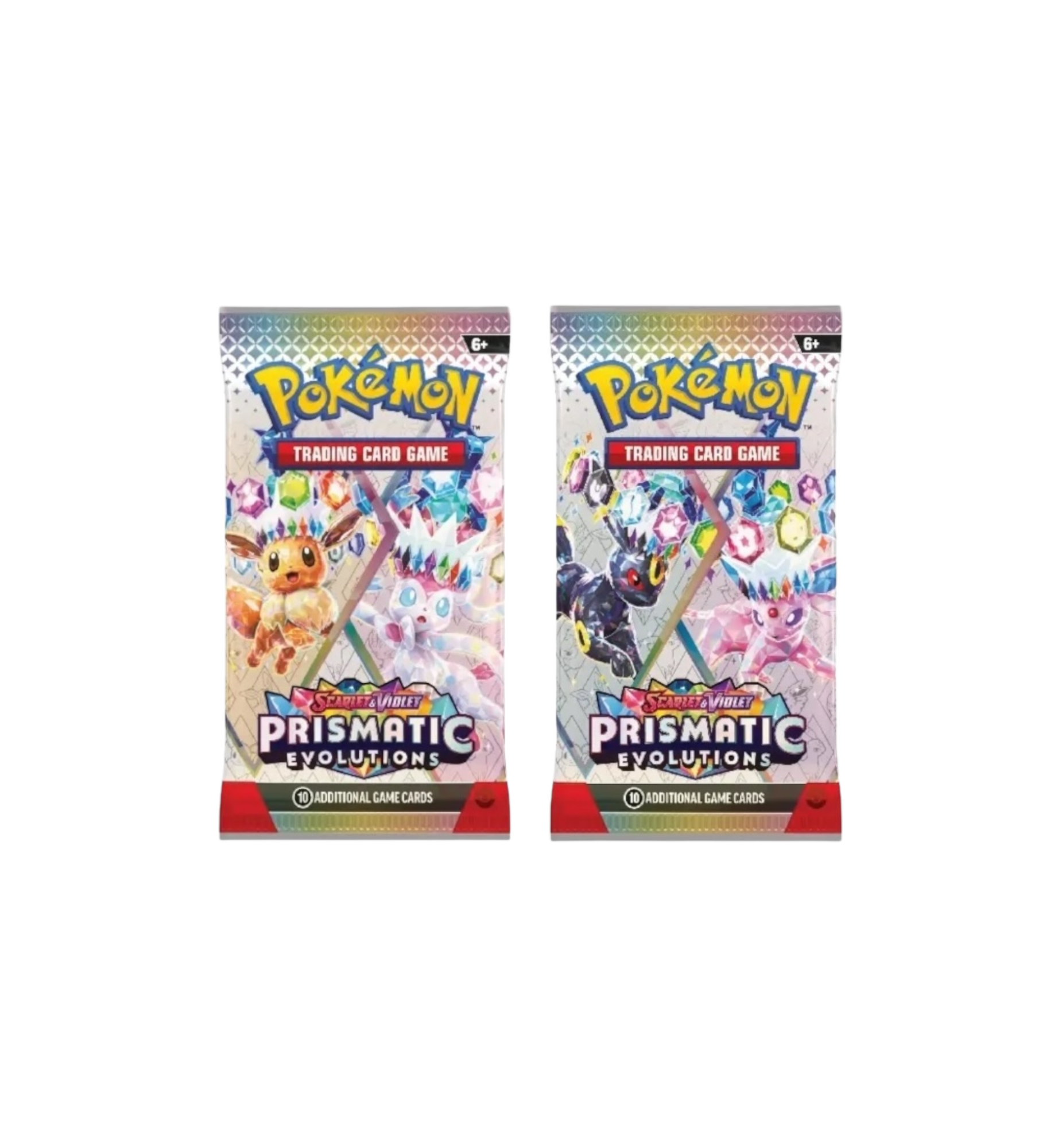 2024 Pokémon Scarlet & Violet Prismatic Evolution Booster Pack 2 Packs at Stashed UAE