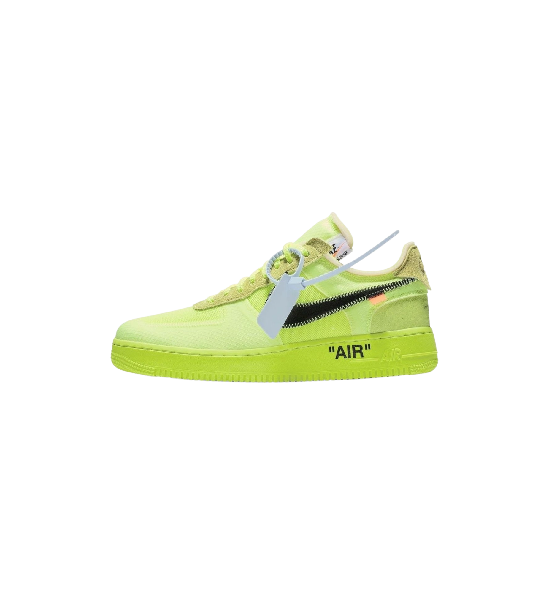 Nike Air Force 1 Low Off-White Volt at Stashed UAE