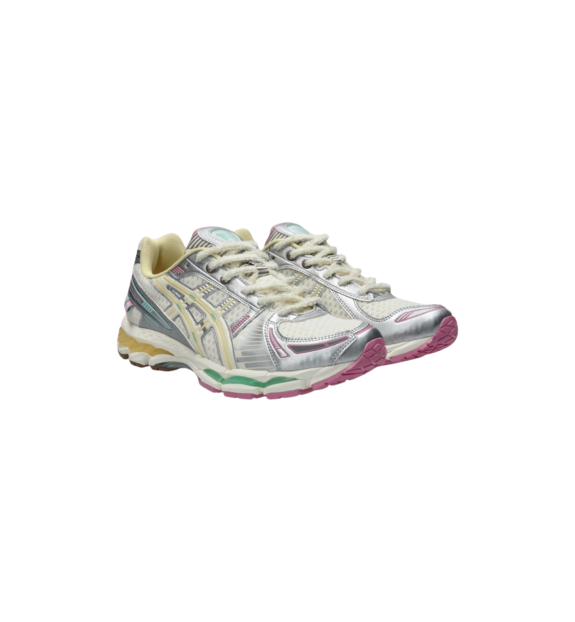ASICS GEL-KAYANO 12.1 Vandy The Pink Vanilla pair at Stashed UAE