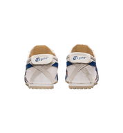 Onitsuka Tiger Mexico 66 Slip-On White Blue Red heel view at Stashed UAE