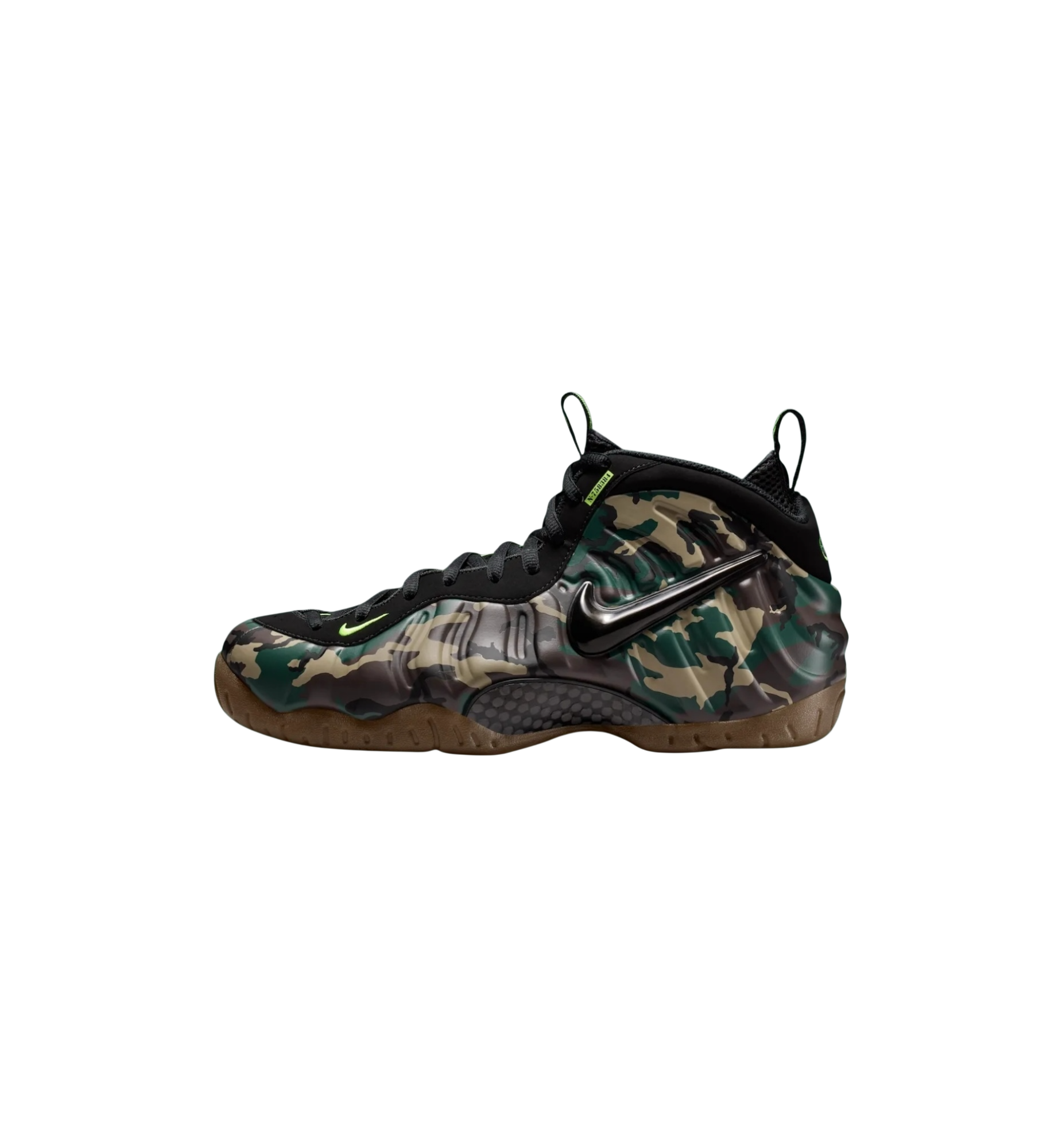 Nike Air Foamposite Pro Army Camo 2026 at Stashed UAE