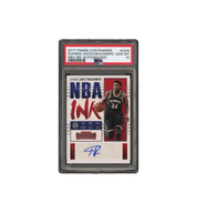 2017 Panini Contenders NBA Ink Autographs 04/25 GEM MT 10 Giannis Antetokounmpo at Stashed UAE
