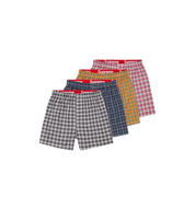 Supreme Hanes Plaid Boxers Multicolor 4 Pack at Stashed UAE