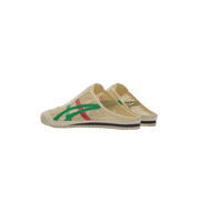 Onitsuka Tiger Mexico 66 Sabot Cream Kale heel view at Stashed UAE