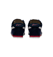 Onitsuka Tiger Mexico 66 Slip-On Navy Off-White Red heel view at Stashed UAE