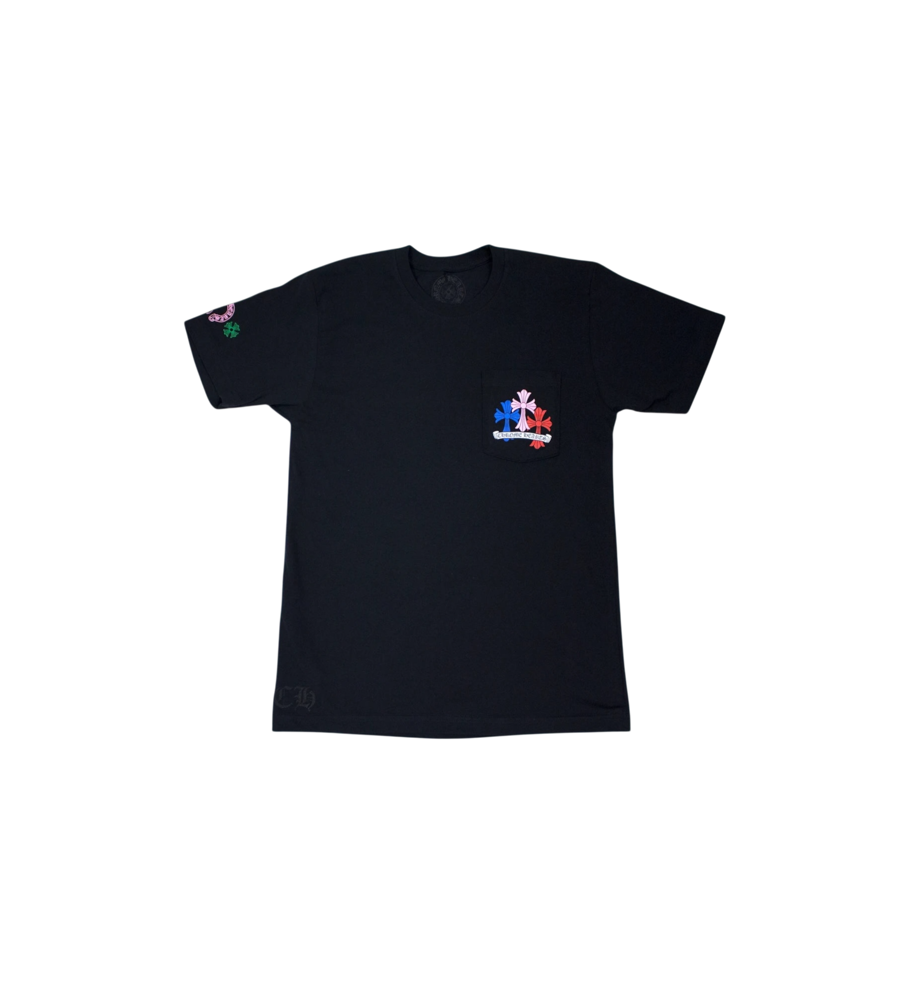 Chrome Hearts Multi Color Cross Cemetery T-Shirt “Black”