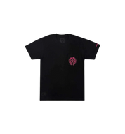 Chrome Hearts Pink Horseshoe Logo T-Shirt "Black"