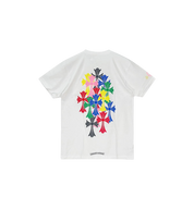 Chrome Hearts Multi Color Cross Cemetery T-Shirt "White"