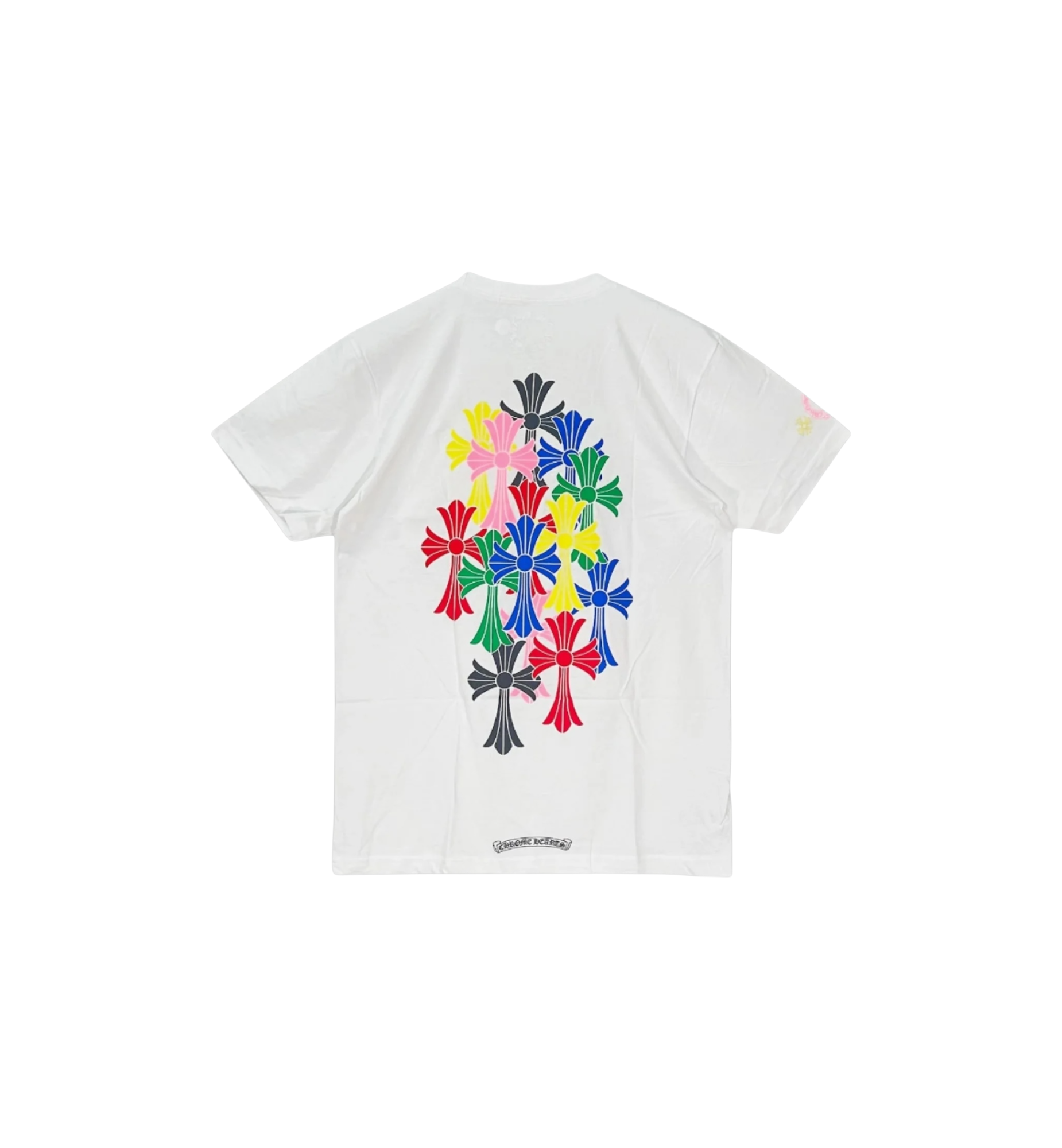 Chrome Hearts Multi Color Cross Cemetery T-Shirt "White"