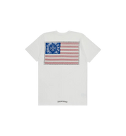 Chrome Hearts American Flag Dagger T-Shirt "White"