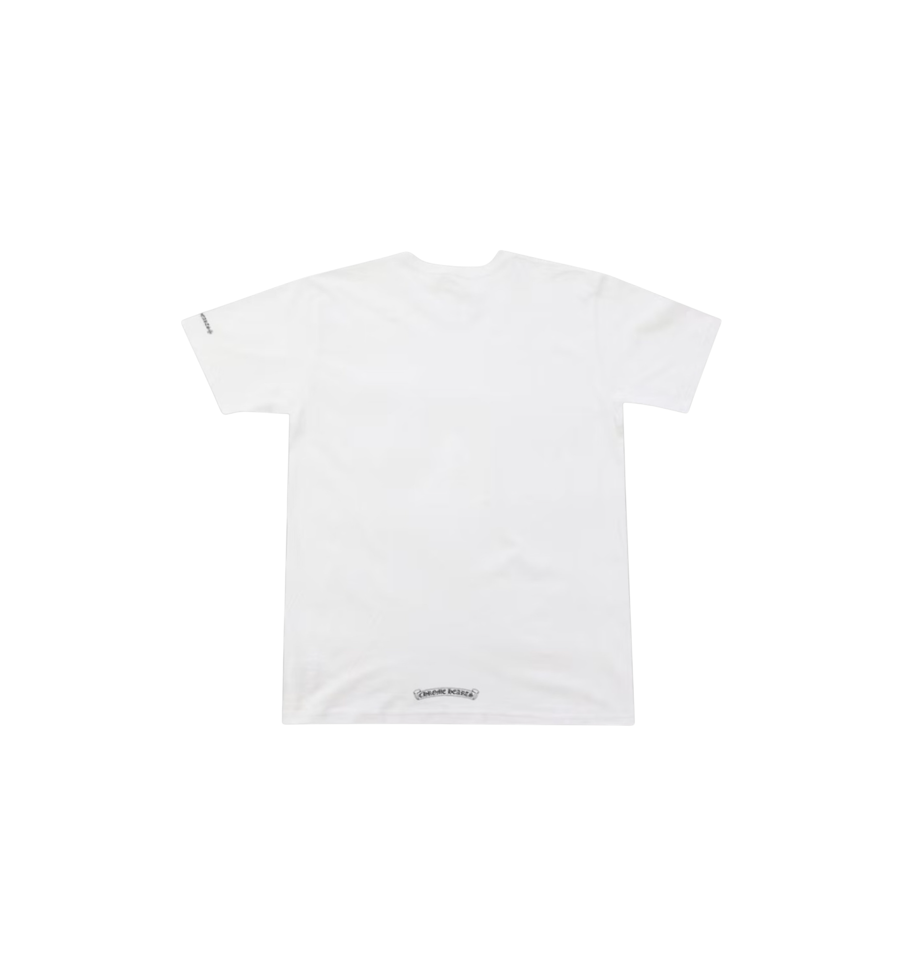 Chrome Hearts Neck Letters Logo T-Shirt "White"
