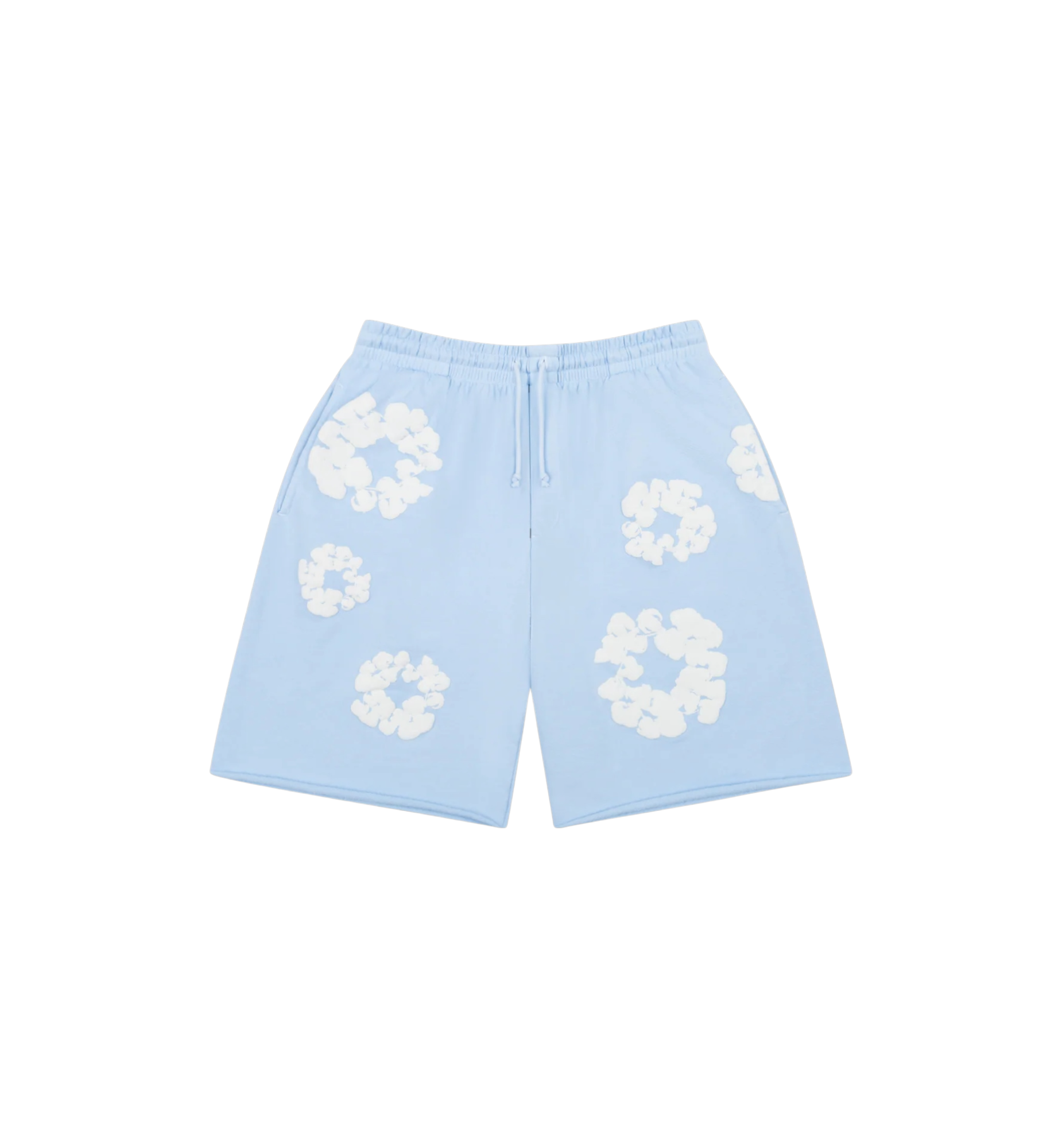 Denim Tears The Cotton Wreath Sweatshorts "Powder Blue"