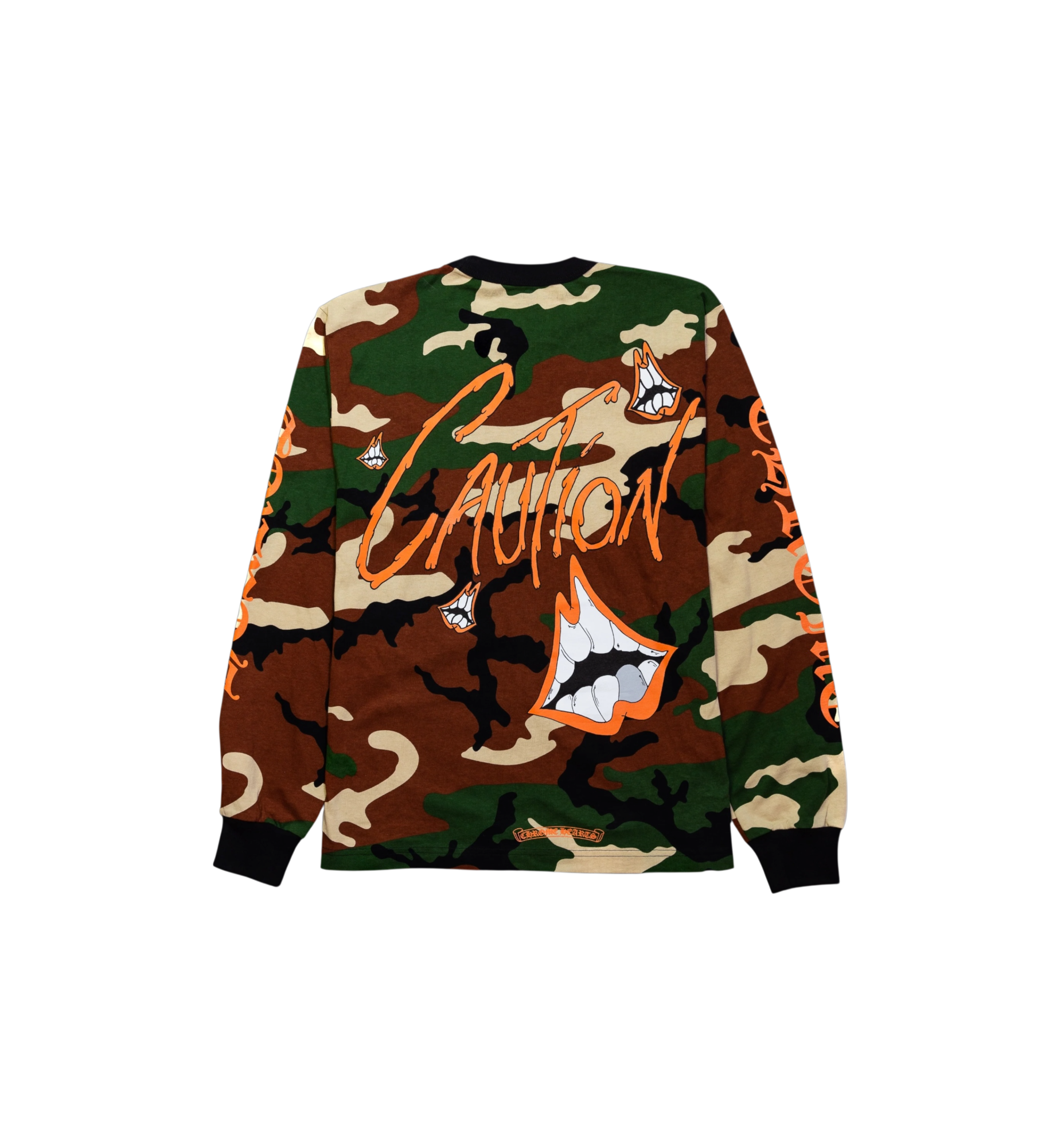 Chrome Hearts Matty Boy Caution L/S T-Shirt "Camo"