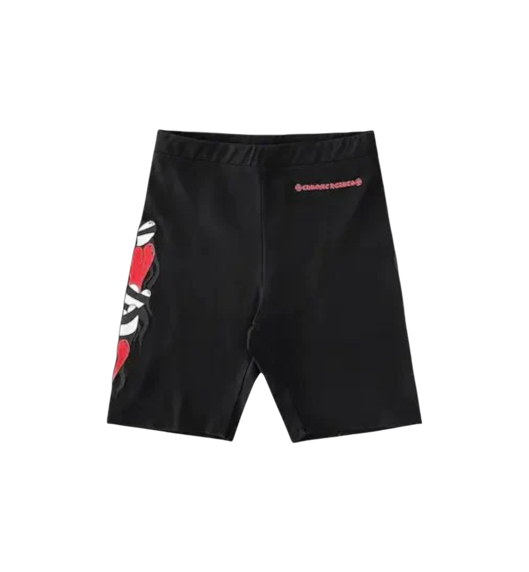 Chrome Hearts Matty Boy Sick Heart Biking Shorts "Black"