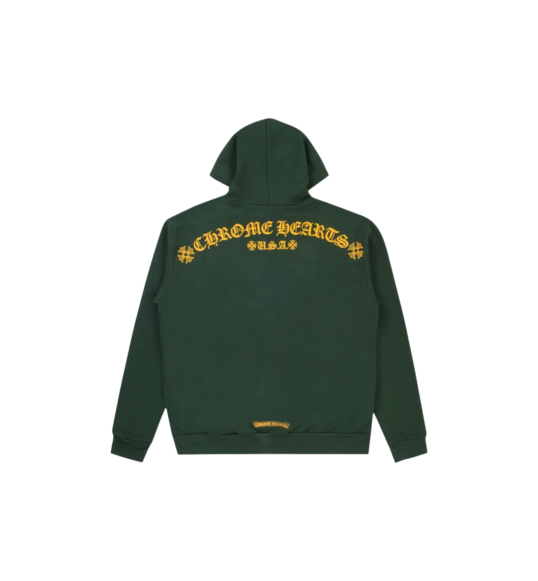 Chrome Hearts Green Hoodie "Green/Orange"