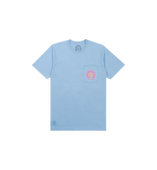 Chrome Hearts Miami Art Basel Horseshoe Tee "Baby Blue"