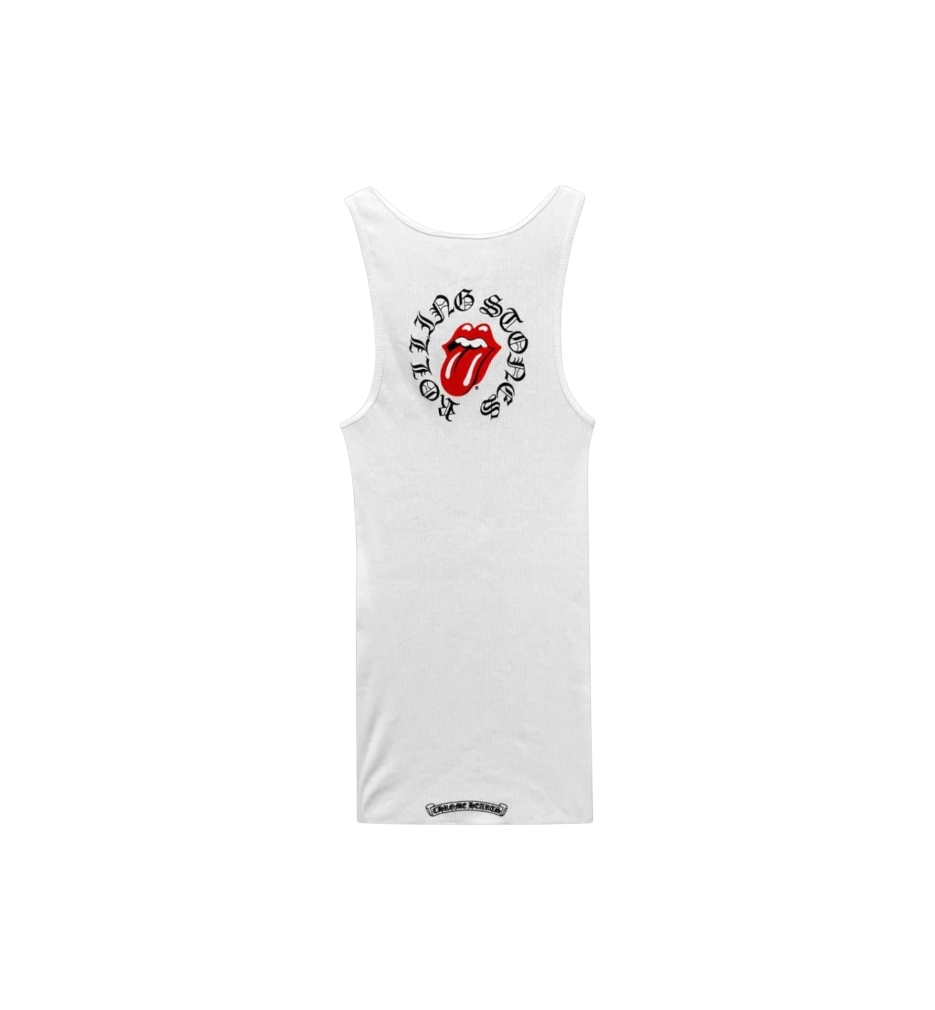 Chrome Hearts Rolling Stones Tongue Tank Top "White" (Women's)