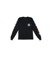 Chrome Hearts Multicolor Horseshoe L/S T-Shirt "Black"