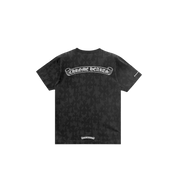 Chrome Hearts Monogram Cross & Scroll Logo Tee "Black"