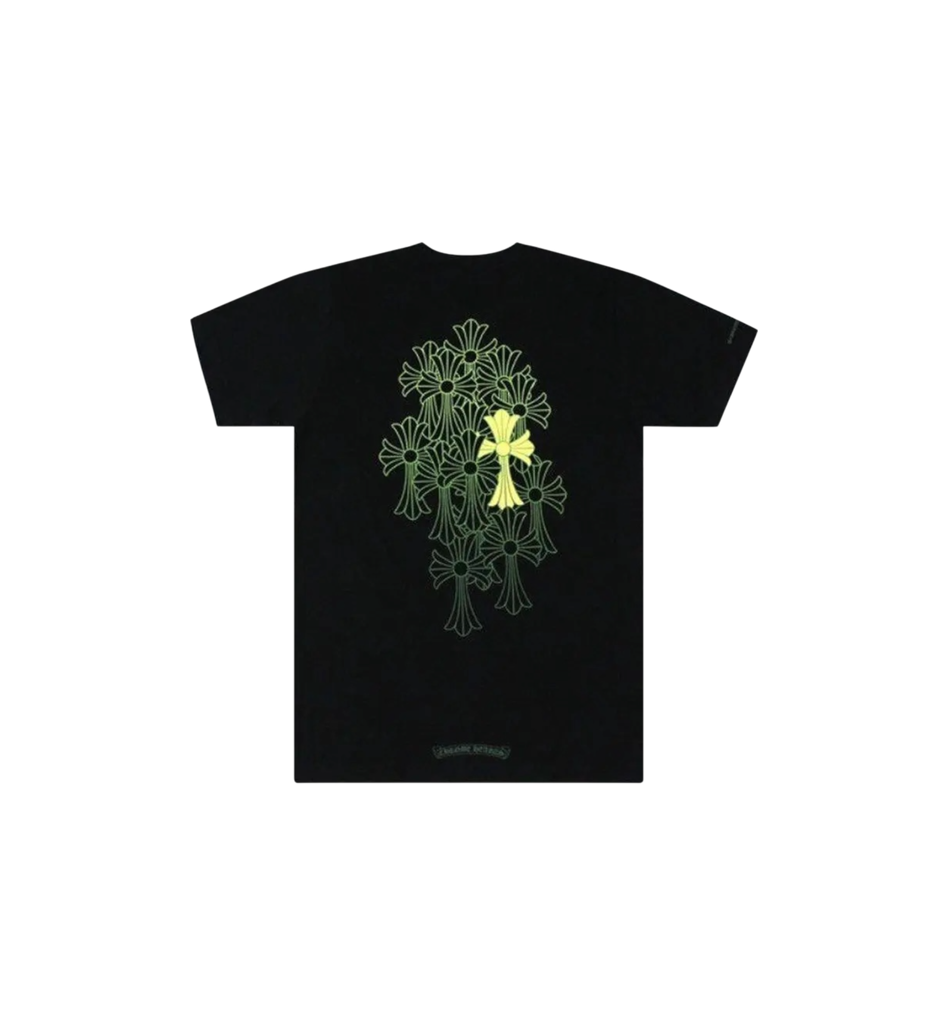 Chrome Hearts Cemetery T-Shirt "Black/Yellow/Green"