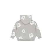 Denim Tears Cotton Wreath Zip Hoodie "Grey" (Kids)