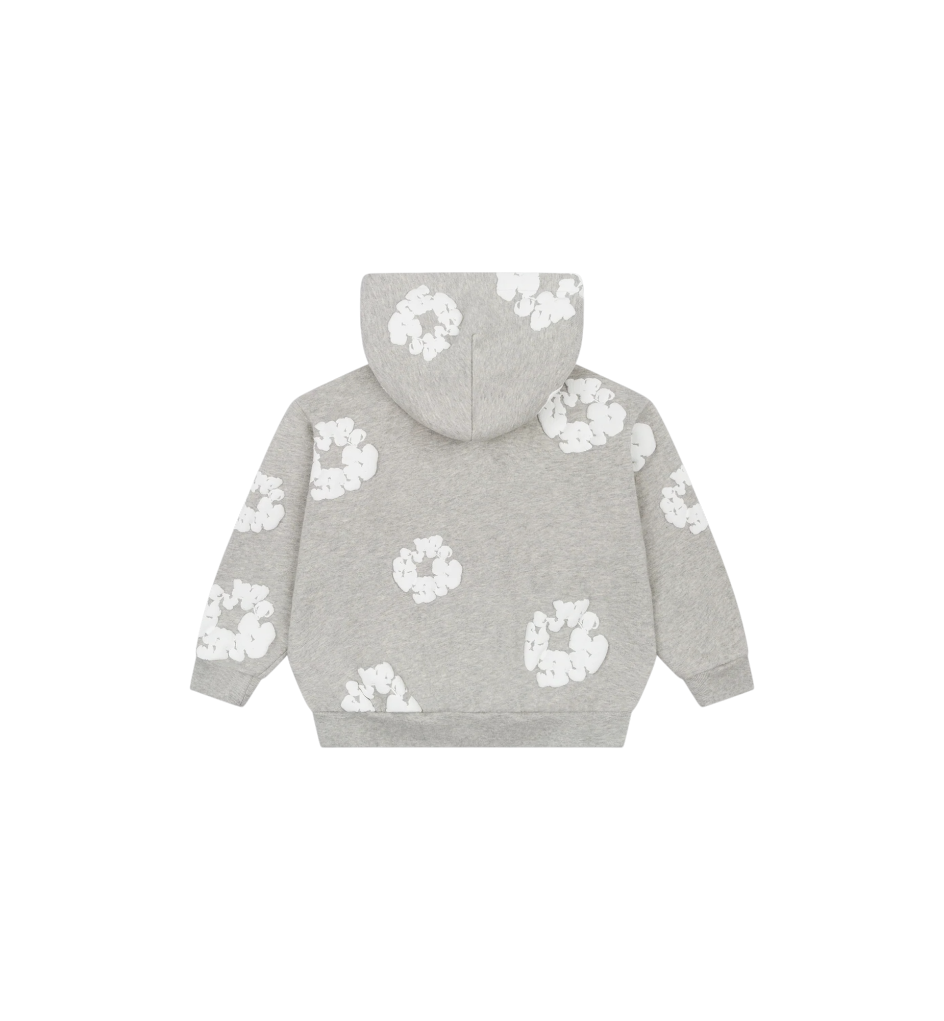 Denim Tears Cotton Wreath Zip Hoodie "Grey" (Kids)