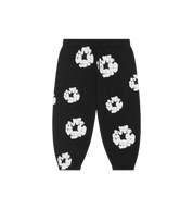 Denim Tears Cotton Wreath Sweatpants "Black" (Kids)