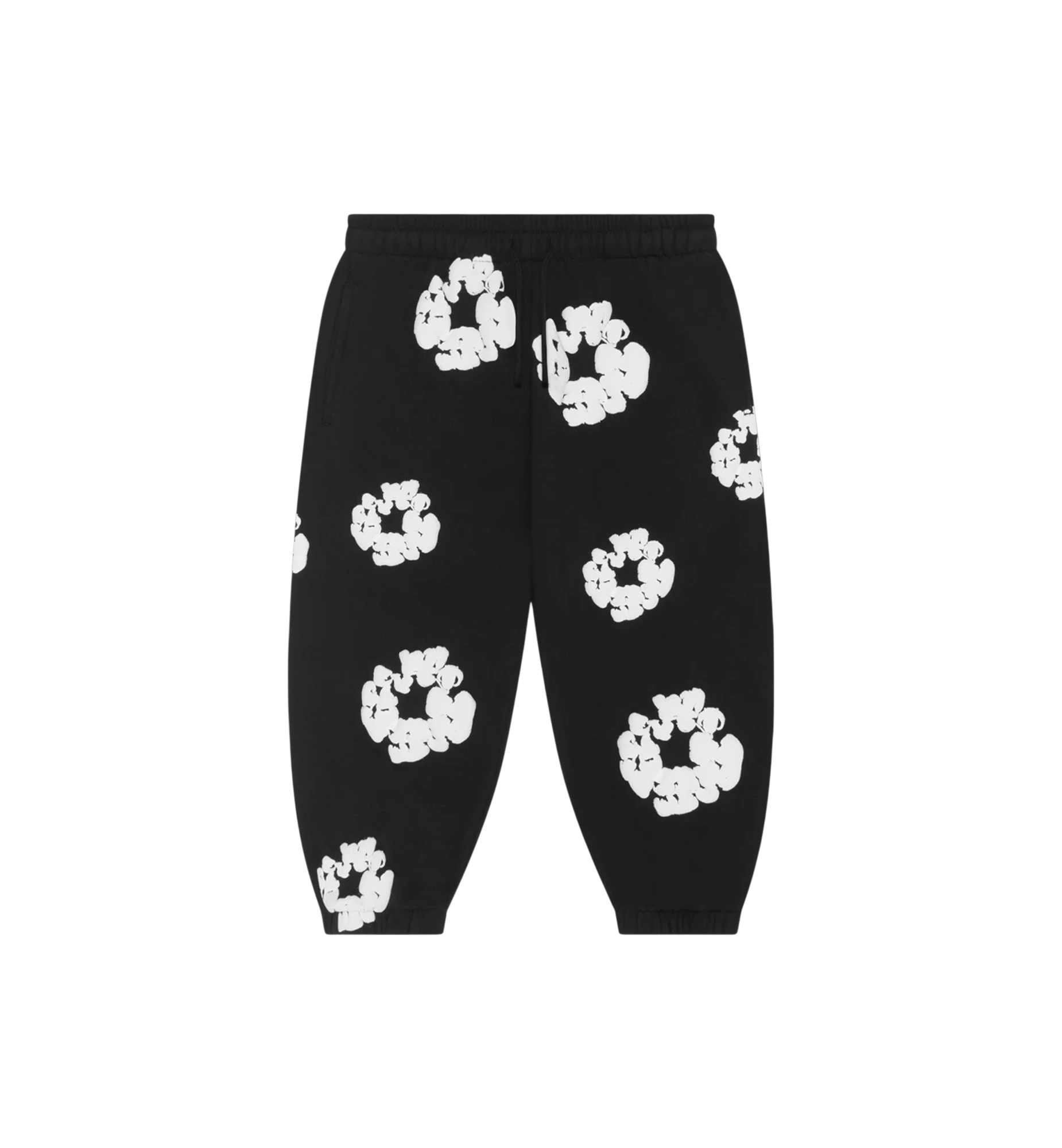 Denim Tears Cotton Wreath Sweatpants "Black" (Kids)