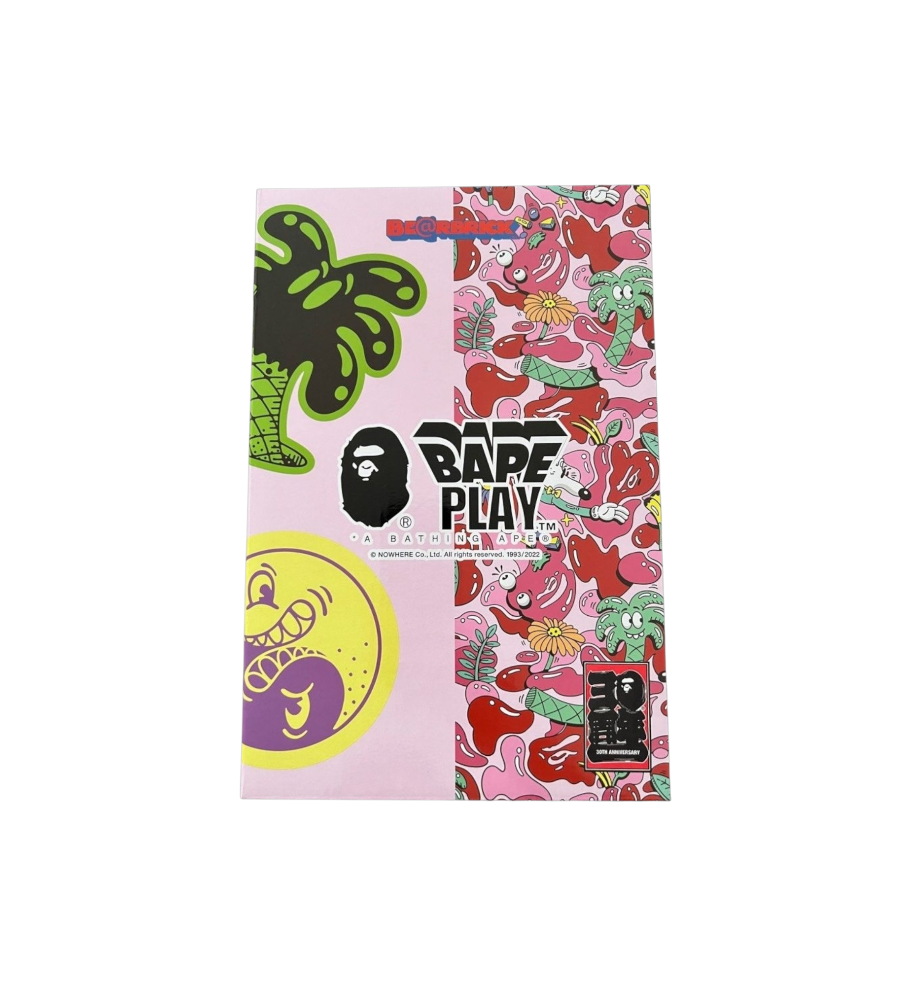 BE@RBRICK x Steven Harrington x BAPE Shark 100% & 400% Set “Pink Camo”