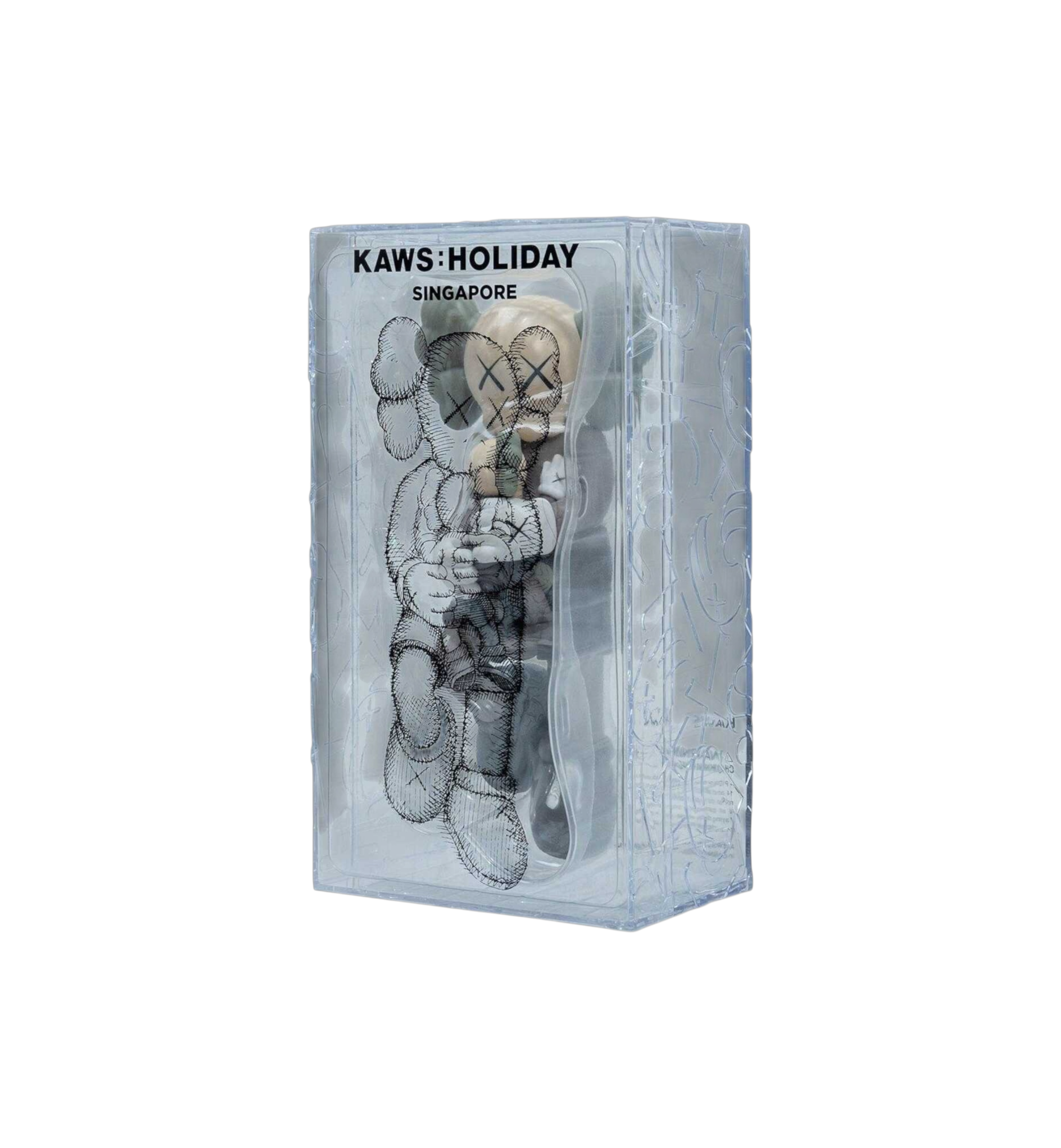KAWS Holiday Singapore Vinyl Figure "Brown"