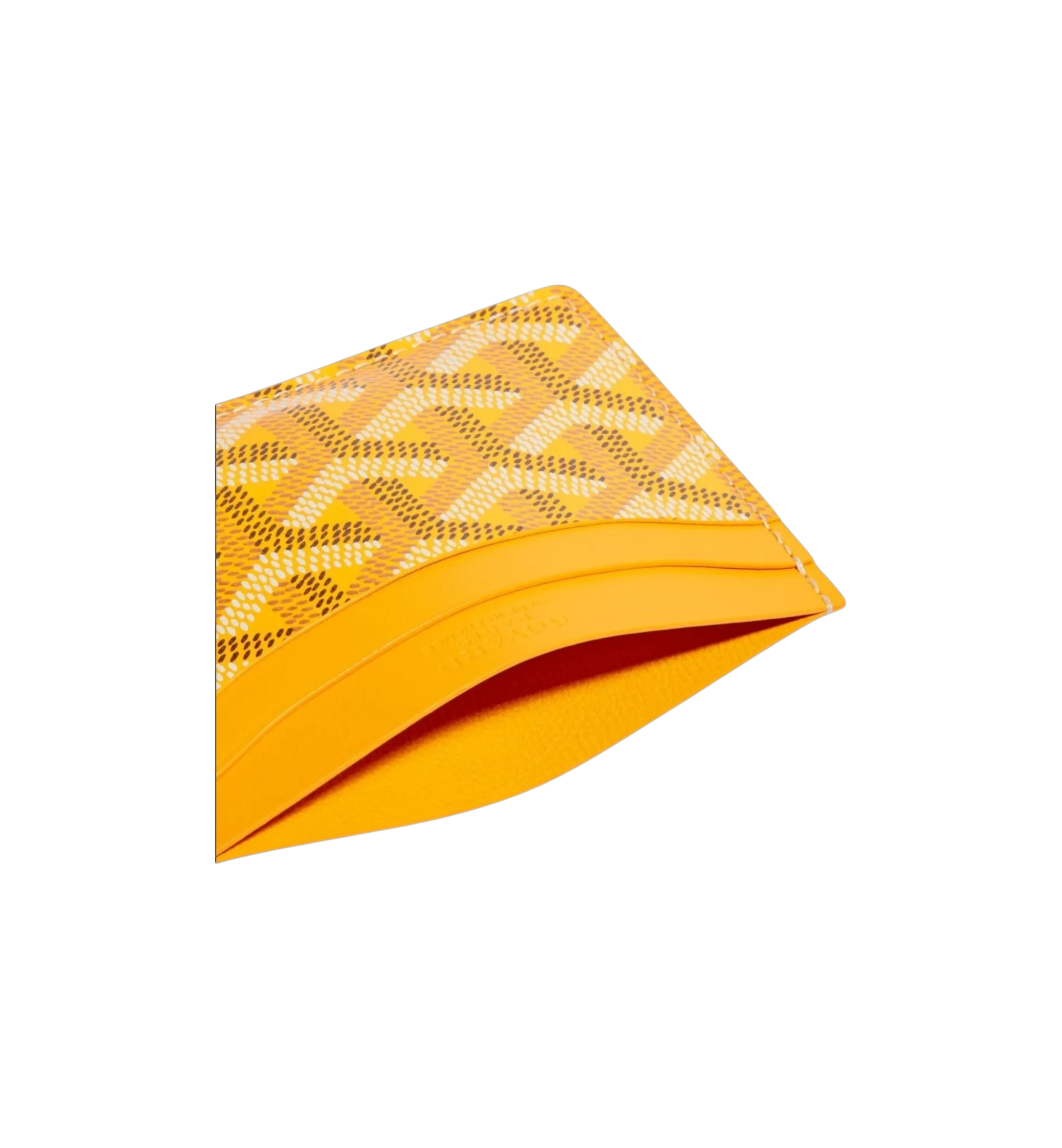 Goyard Saint Sulpice Card Wallet “Yellow”