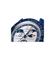 Swatch x Omega Bioceramic Moonswatch Mission To Earthphase Moonshine Gold Snoopy "Sturgeon Moon"
