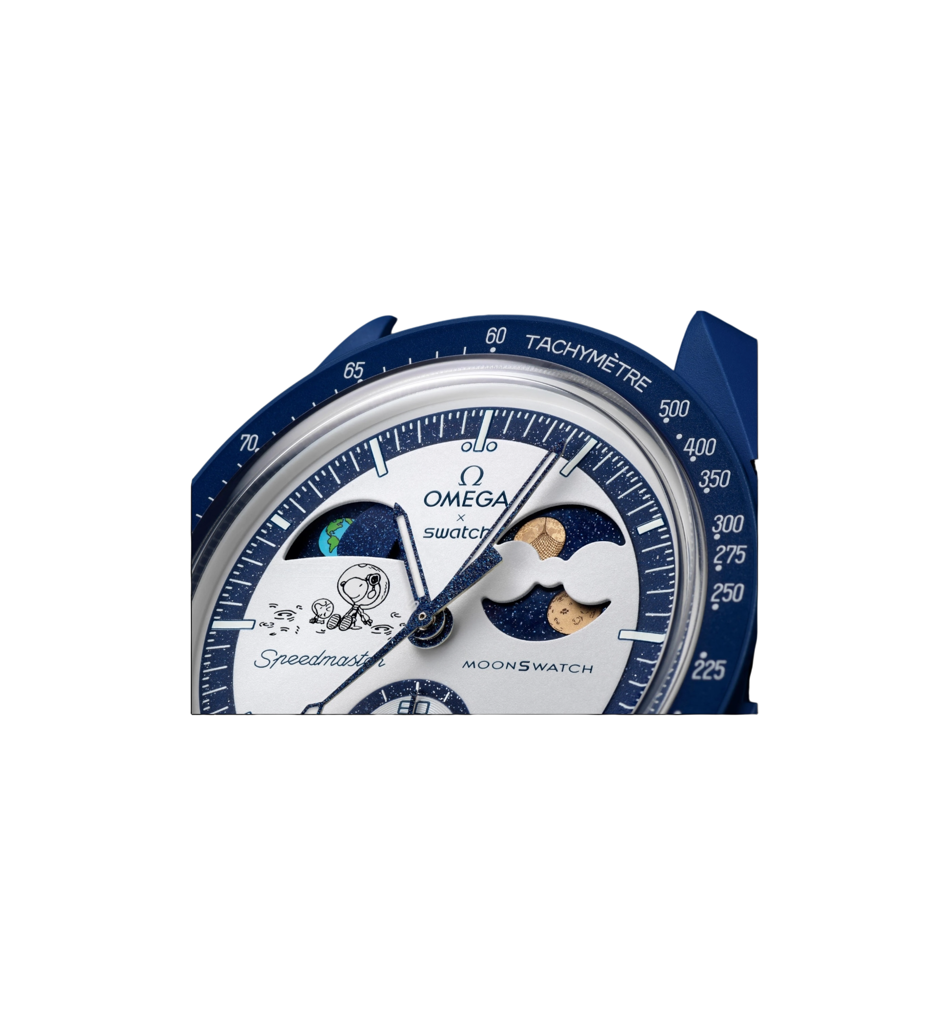 Swatch x Omega Bioceramic Moonswatch Mission To Earthphase Moonshine Gold Snoopy "Sturgeon Moon"