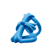 Chrome Hearts Cross Silicone Ring "Blue"