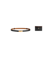 Hermes Kelly Pocket 18 Belt Gold Hardware "Noir"