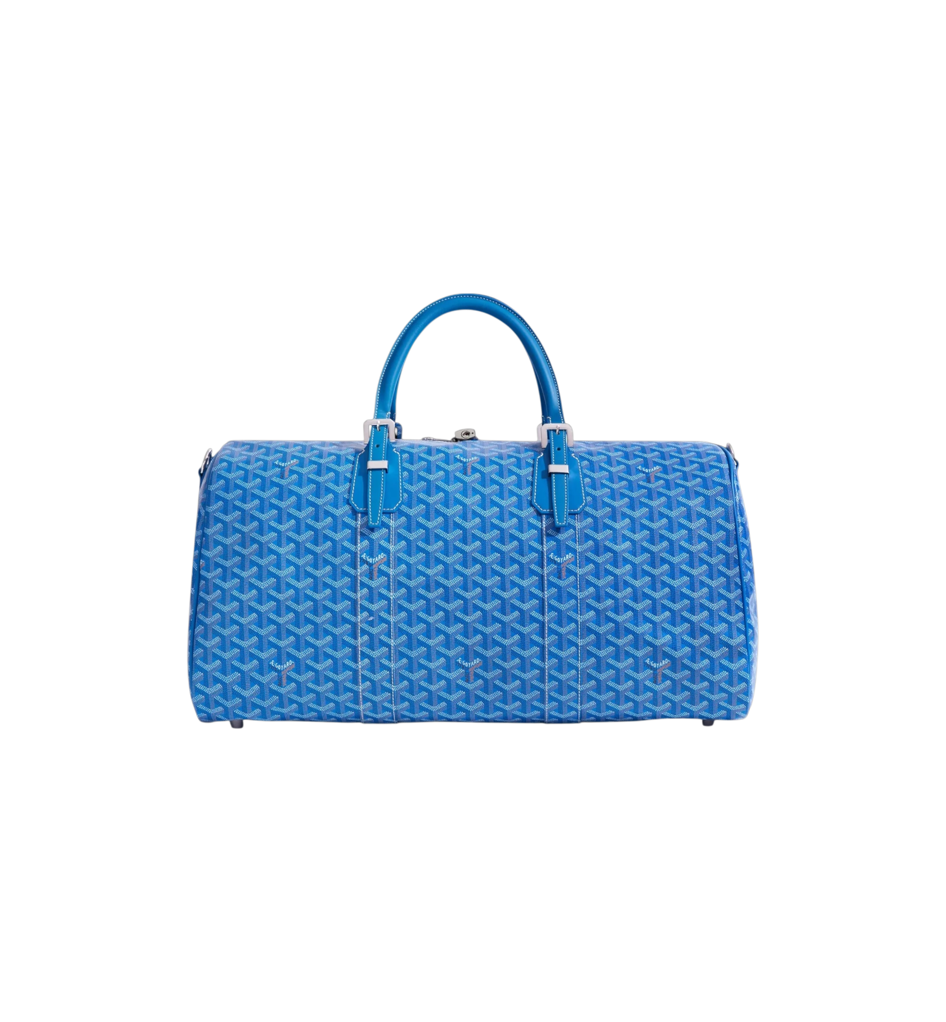 Goyard Boston 50 Bag "Sky Blue"