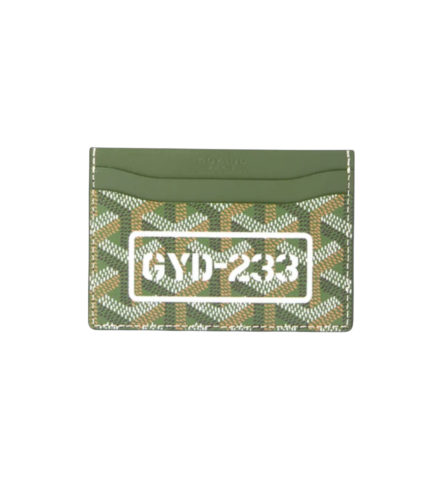 Goyard Saint Sulpice Card Wallet "Khaki"