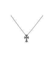 Chrome Hearts Cross Silicone Necklace "Grey"