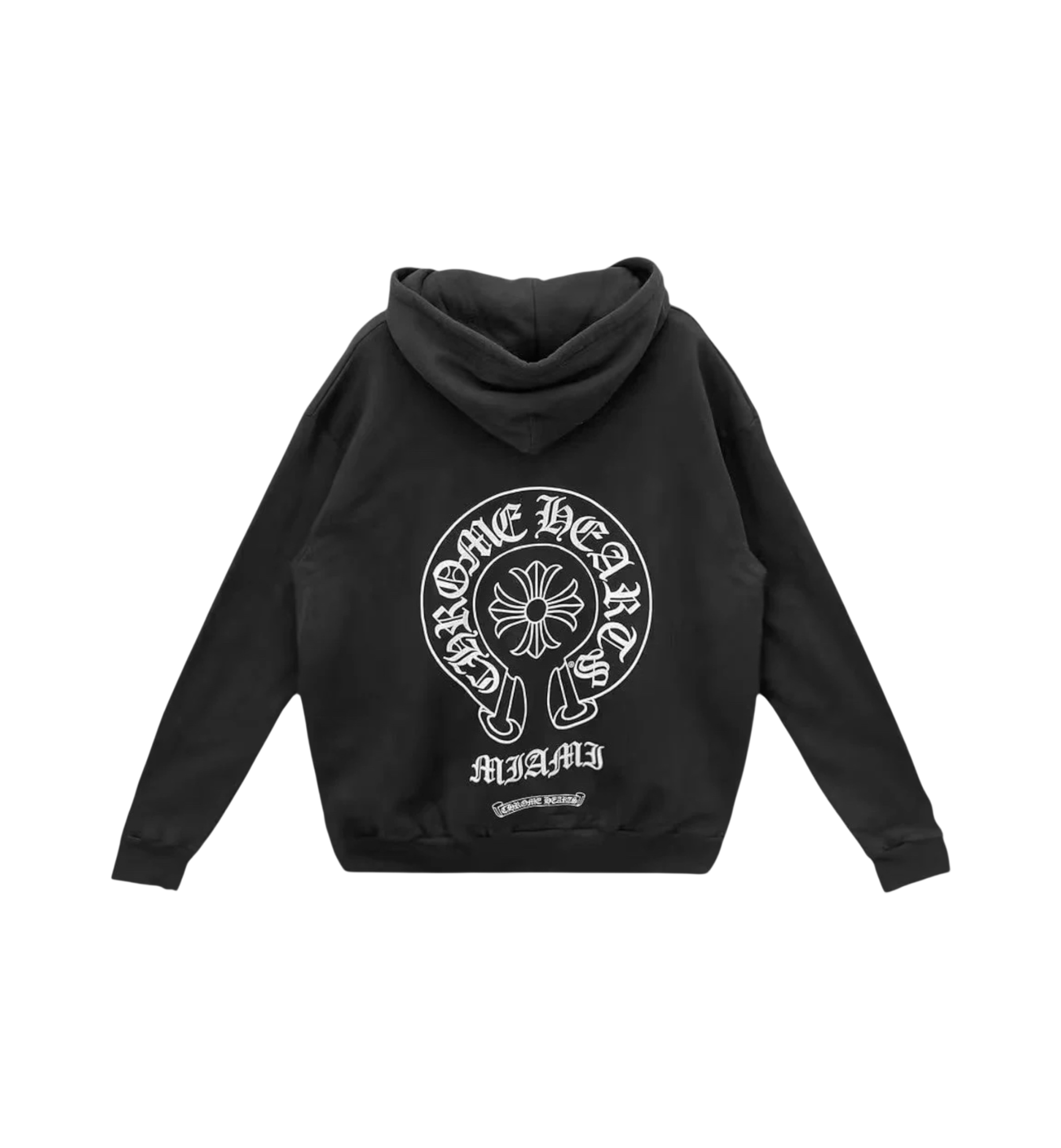 Chrome Hearts Miami Exclusive Zip Up Hoodie "Black"