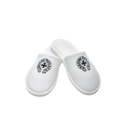 Chrome Hearts Hotel Slippers "White"