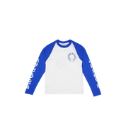 Chrome Hearts CH Baseball Shirt "White/Blue"