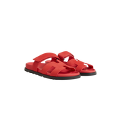 Hermes Chypre Sandal "Rose Vermillon"