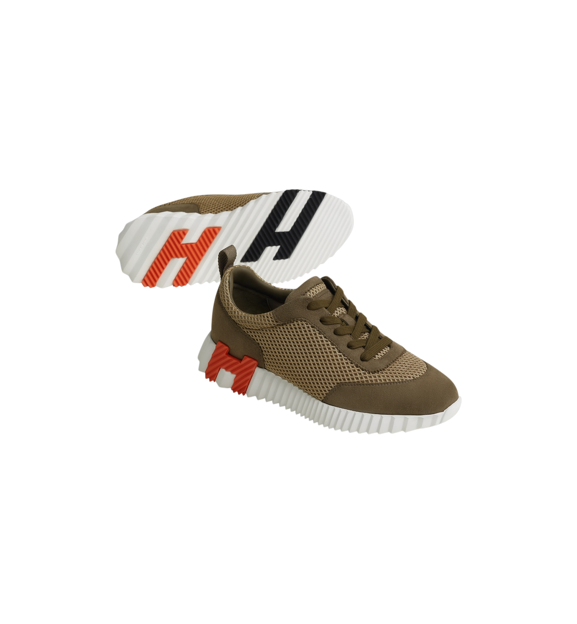 Hermes Bouncing Sneaker "Vert Toundra"