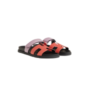 Hermes Chypre Sandal "Rose Peche/Violet Petale"