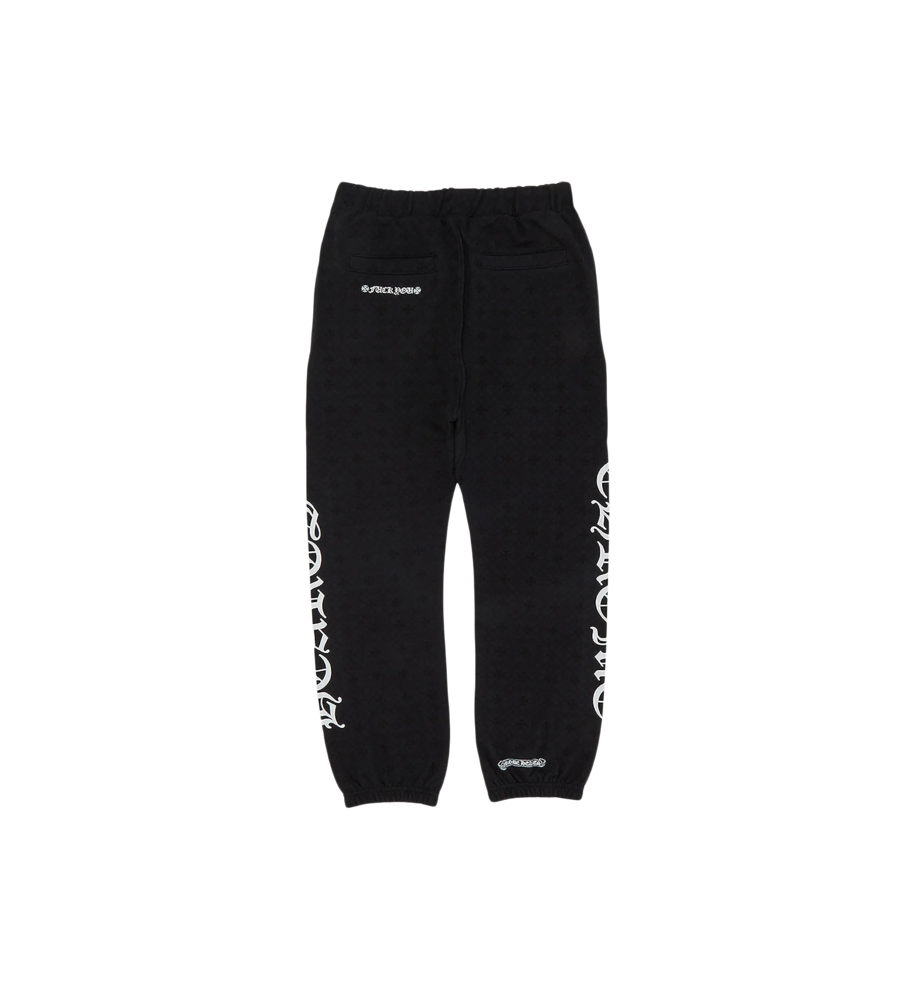 Chrome Hearts All Over Monogram Horseshoe Logo Sweatpants "Black"